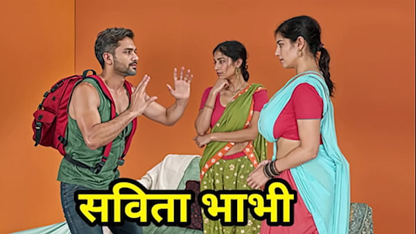 Sultry Desi Bhabhis Savita And Piya Indulge In A Steamy Encounter With A Mysterious Stranger