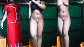Assam’s Alluring Beauty Unveils A Sensual Striptease Video