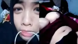 Bidadari Berjilbab Dengan Payudara Montok Di Ometv