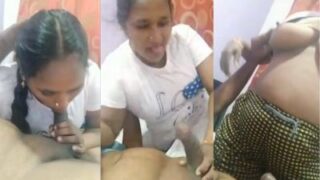 Village Slut Takes Her Lover’s Thick Black Cock Deep In Her Throat During Dirty Hotel Sex