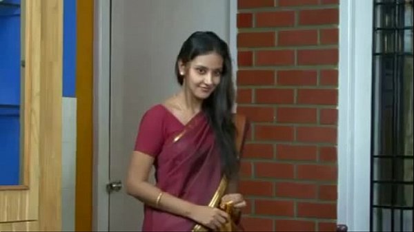 Desi Indian Seductress In Sheer Saree, Teasing With A Slow, Sultry Glide