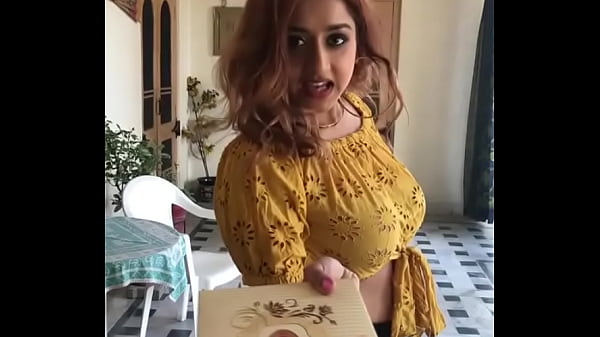 Braless Desi Babe, Ready To Ride
