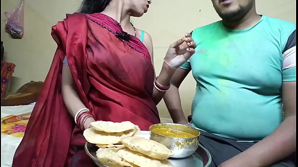 First Time Celebrating Holi With My Neighbor’s Wife, The Colors Couldn’t Hide Our Burning Desire.