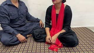 Desi Wife Gets Shared With A Baba – Hindi Moans Included