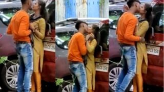 Desi Couples Getting Wild With Erotic Romance Right Out In The Open