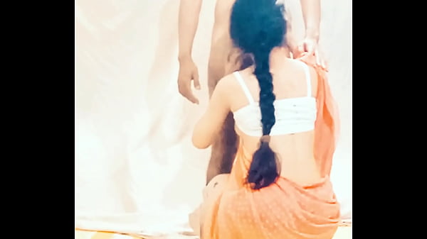 Indian Village Hot Bhabhi In Sexy Saree Gets Wild With Her Devar For Rough, Hard Anal Action