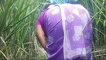 Indian Village Couple Getting Wild Under The Open Sky