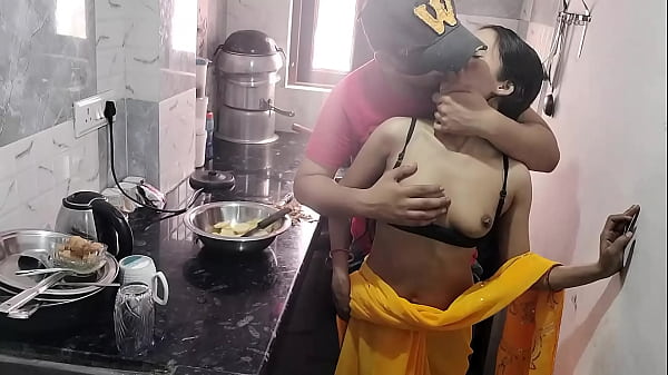 Hot Desi Bhabhi Gets Wild Kitchen Sex With Her Horny Husband
