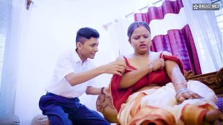 Desi Indian Horny Step Grandson Pounds His Step Grandma Rough And Shoots His Load Deep In Her Mouth (hindi Moans)
