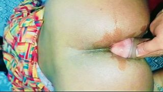 First Time Spreading Neha Bhabhi’s Tight Ass Doggy Style, Her Dirty Hindi Moans Dripping With Lust – Raw Anal Fucking Video Of Sweet Neha Bhabhi