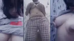 Baby Rachel Gogo Live Pamerin Toket Montok Sambil Geboy