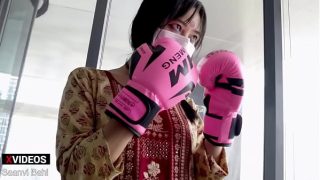Desi Ufc Babe Throws Punches Like A Dirty Pro, Making You Want It Raw