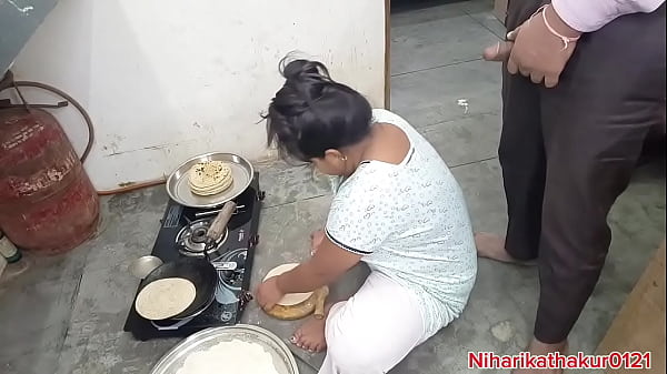 Indian Desi Step-mom Gets Rammed Hard In The Kitchen